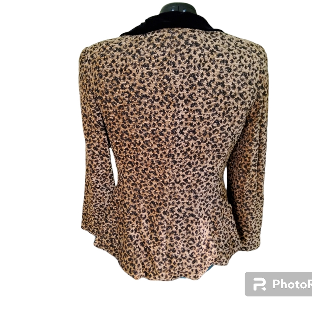 Vintage Animal print Suit Size 14 - Picture 8 of 12